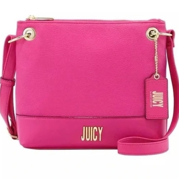 Juicy Couture Handbags - Juicy Couture Preppy Pink Fantasy Crossbody Bag